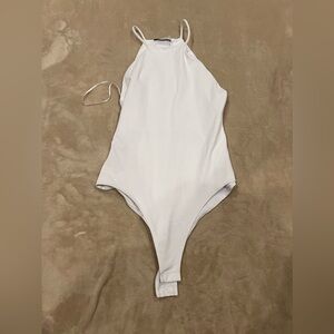 Zara white body suit